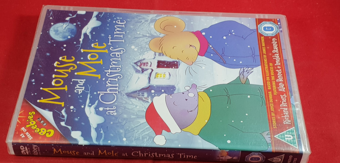 Brand New and Sealed Mouse and Mole at Christmas Time DVD