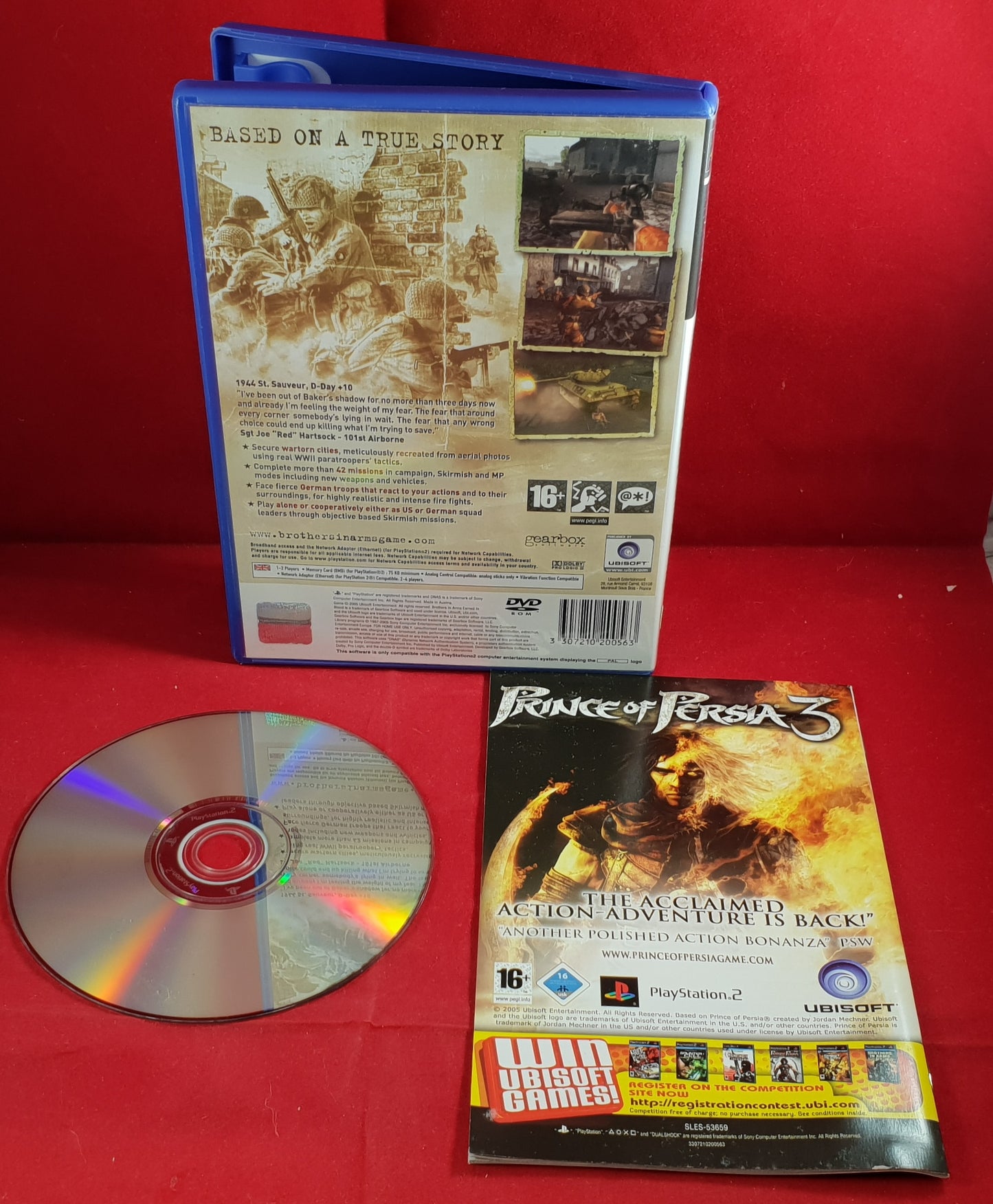 Brothers in Arms Earned in Blood Sony Playstation 2 (PS2) Game