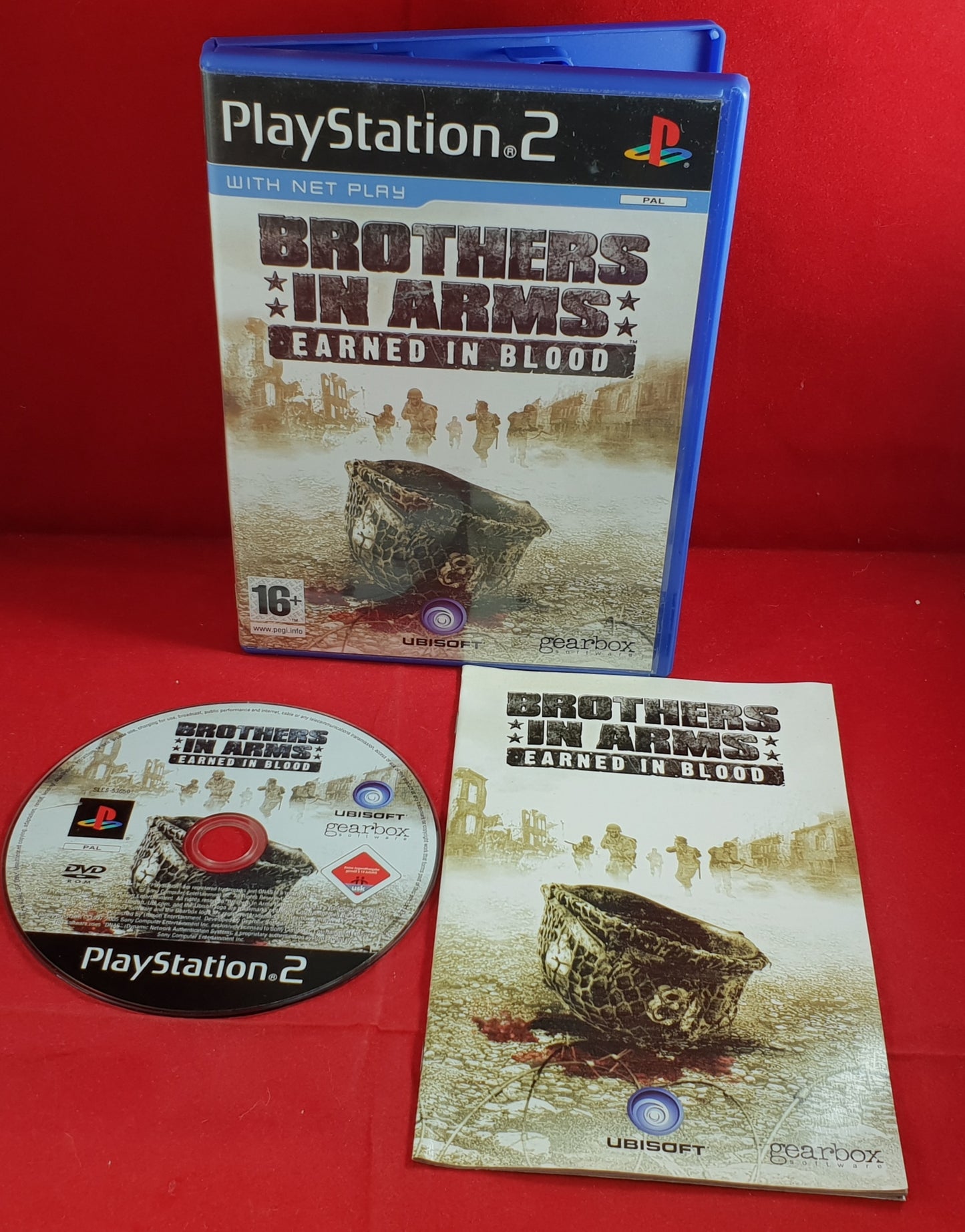 Brothers in Arms Earned in Blood Sony Playstation 2 (PS2) Game