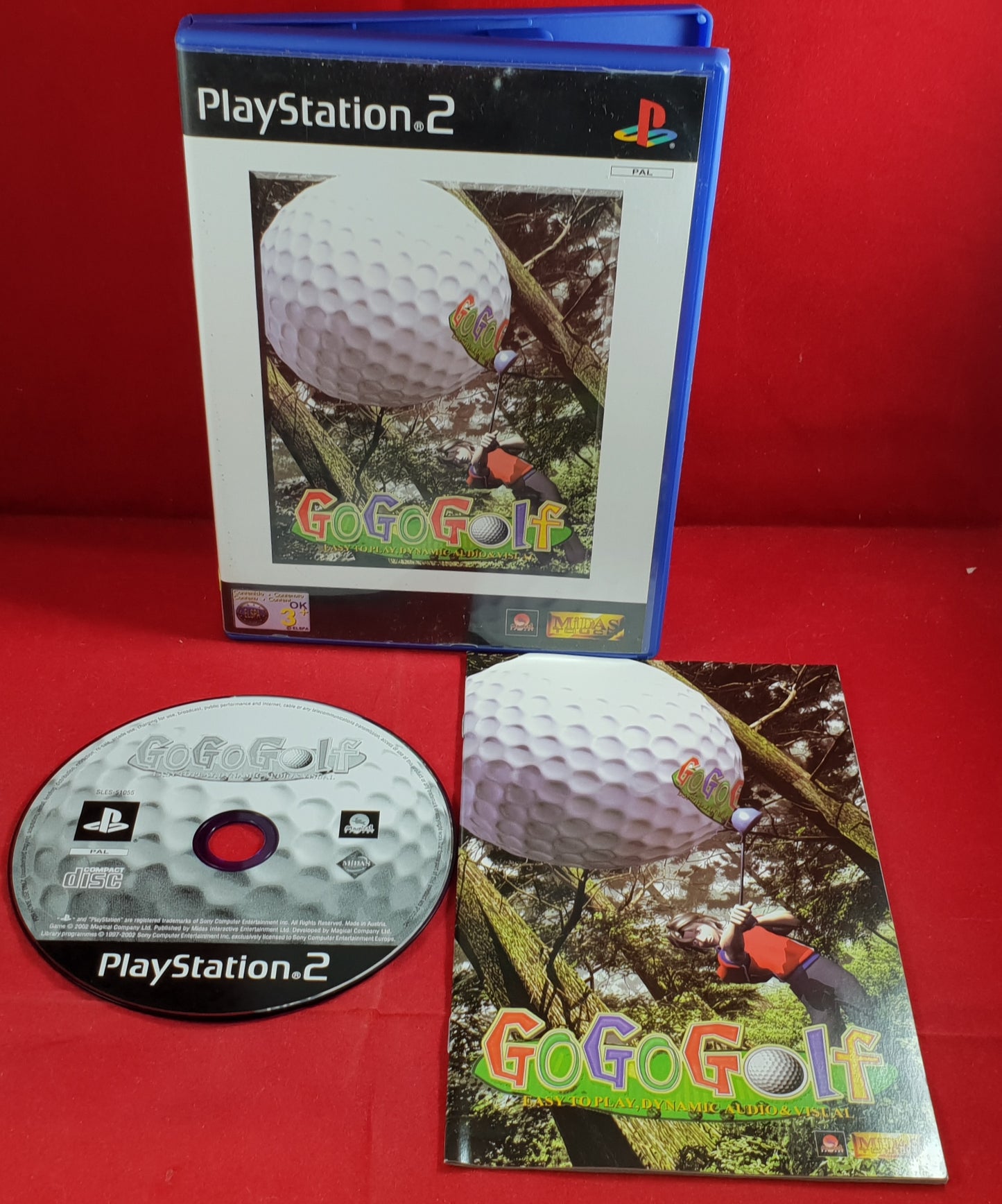 Go Go Golf Sony Plastation 2 (PS2) Game