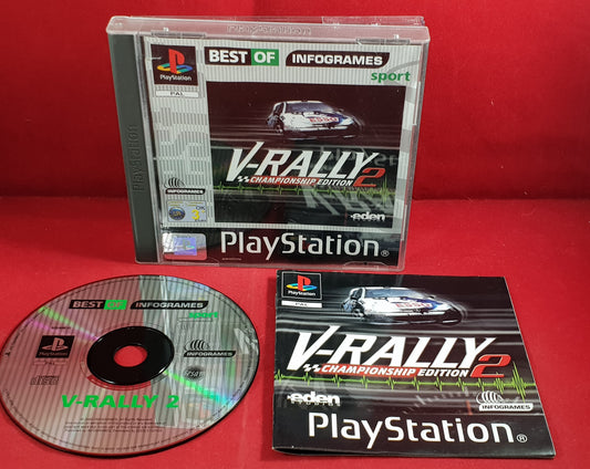 V-Rally 2 Championship Edition Sony Playstation 1 (PS1) Game