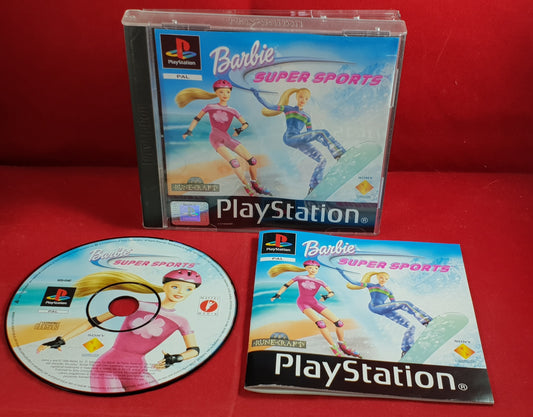 Barbie Super Sports Sony Playstation 1 (PS1) Game