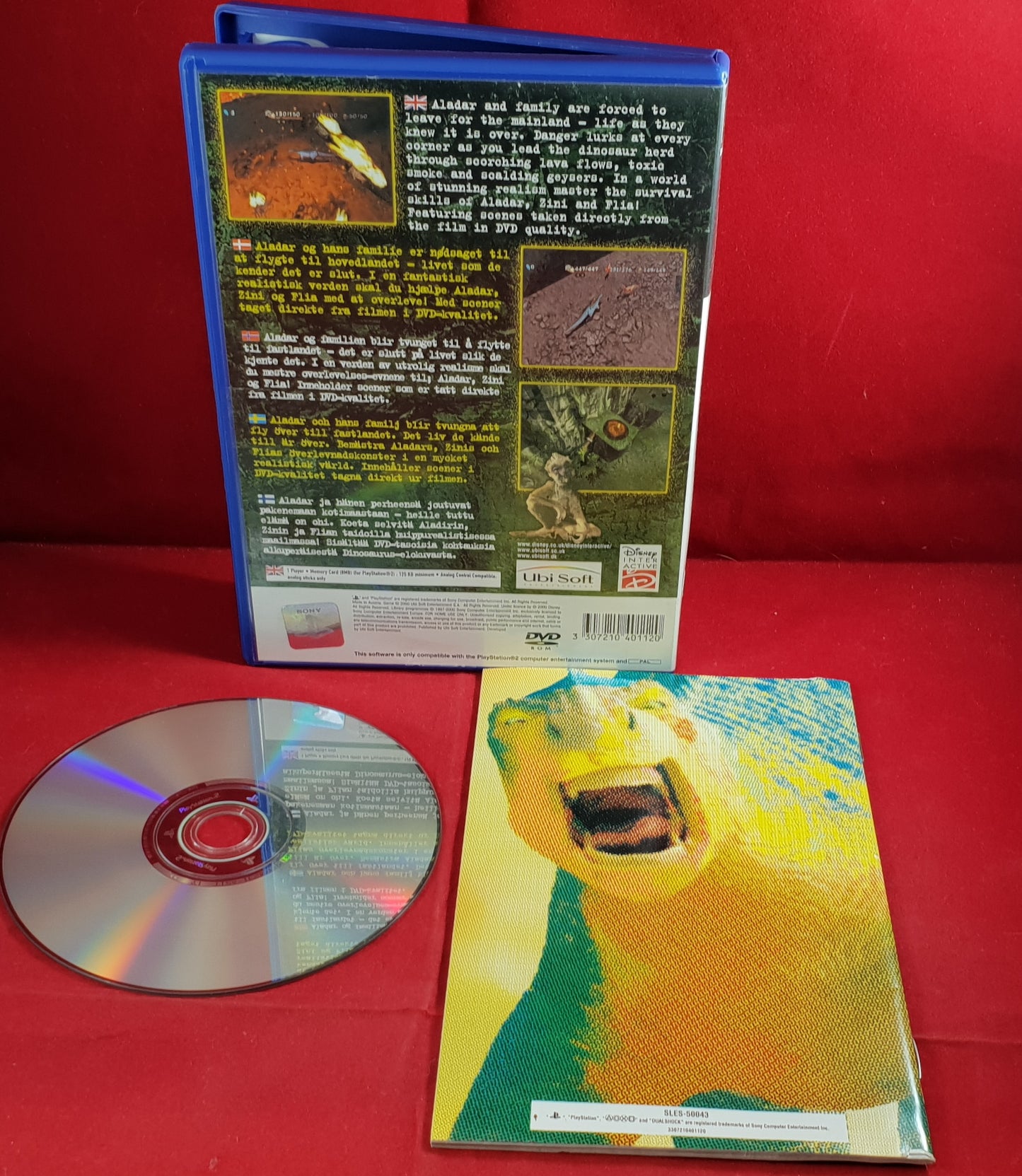 Disney's Dinosaur Sony Playstation 2 (PS2) Game