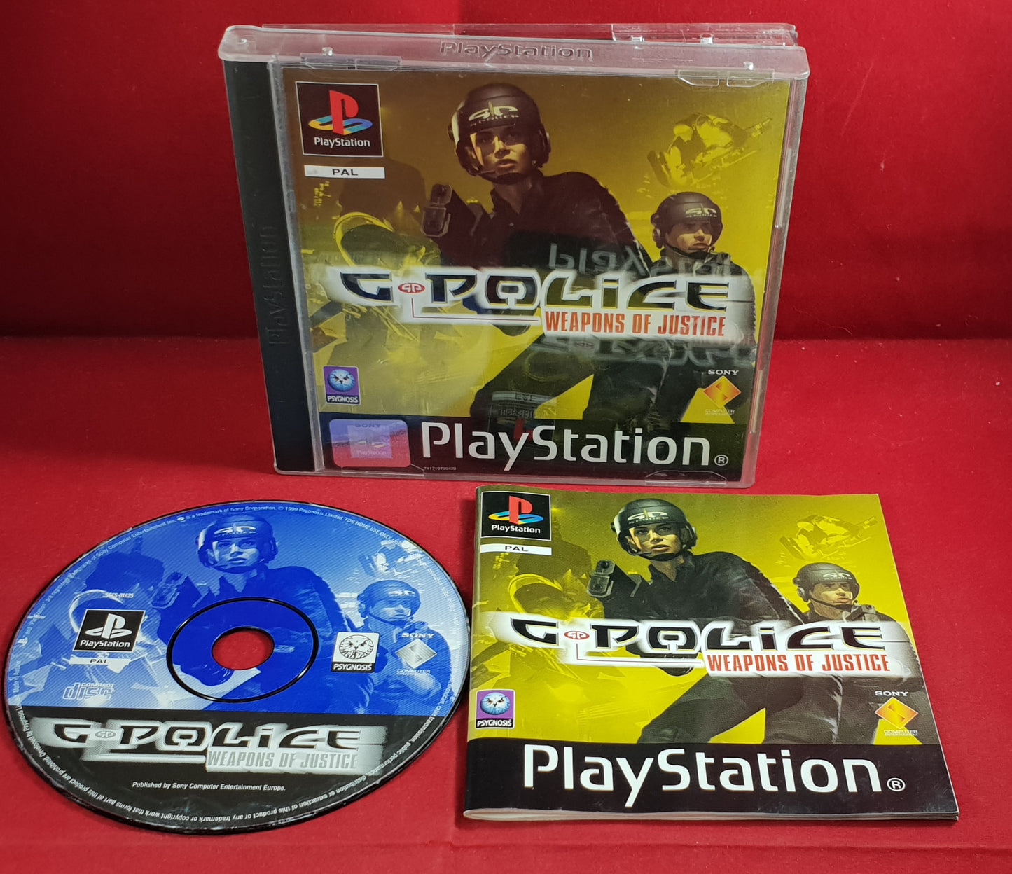 G-Police Weapons of Justice Sony Playstation 1 (PS1) Game