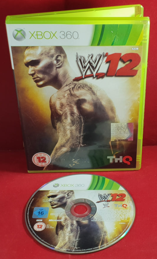 WWE 12 Microsoft Xbox 360 Game