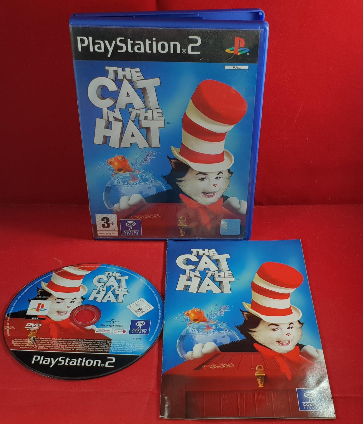 The Cat in the Hat Sony Playstation 2 (PS2) Game