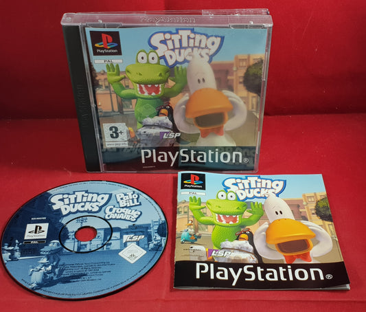 Sitting Ducks Sony Playstation 1 (PS1) RARE Game