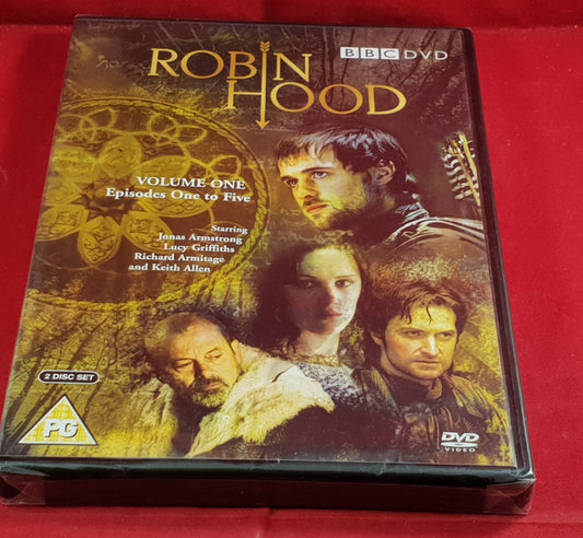 Brand New and Sealed Robin Hood Volume One Episodes One to Five DVD