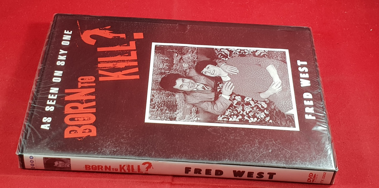 Brand New and Sealed Born to Kill? Fred West DVD