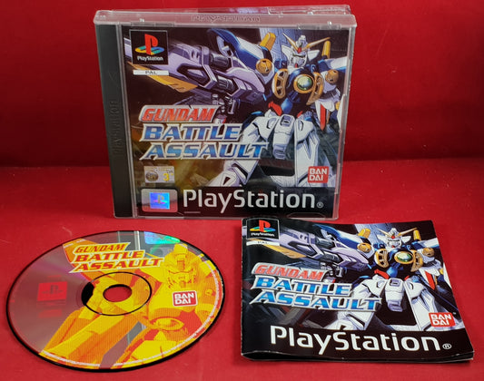 Gundam Battle Assault Sony Playstation 1 (PS1) RARE Game