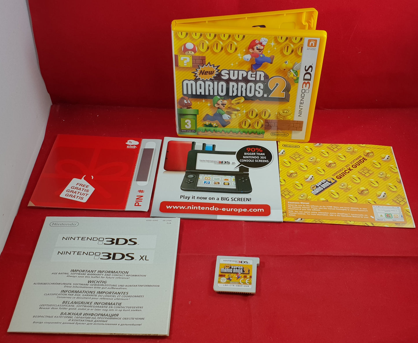 New Super Mario Bros. 2 Nintendo 3DS Game