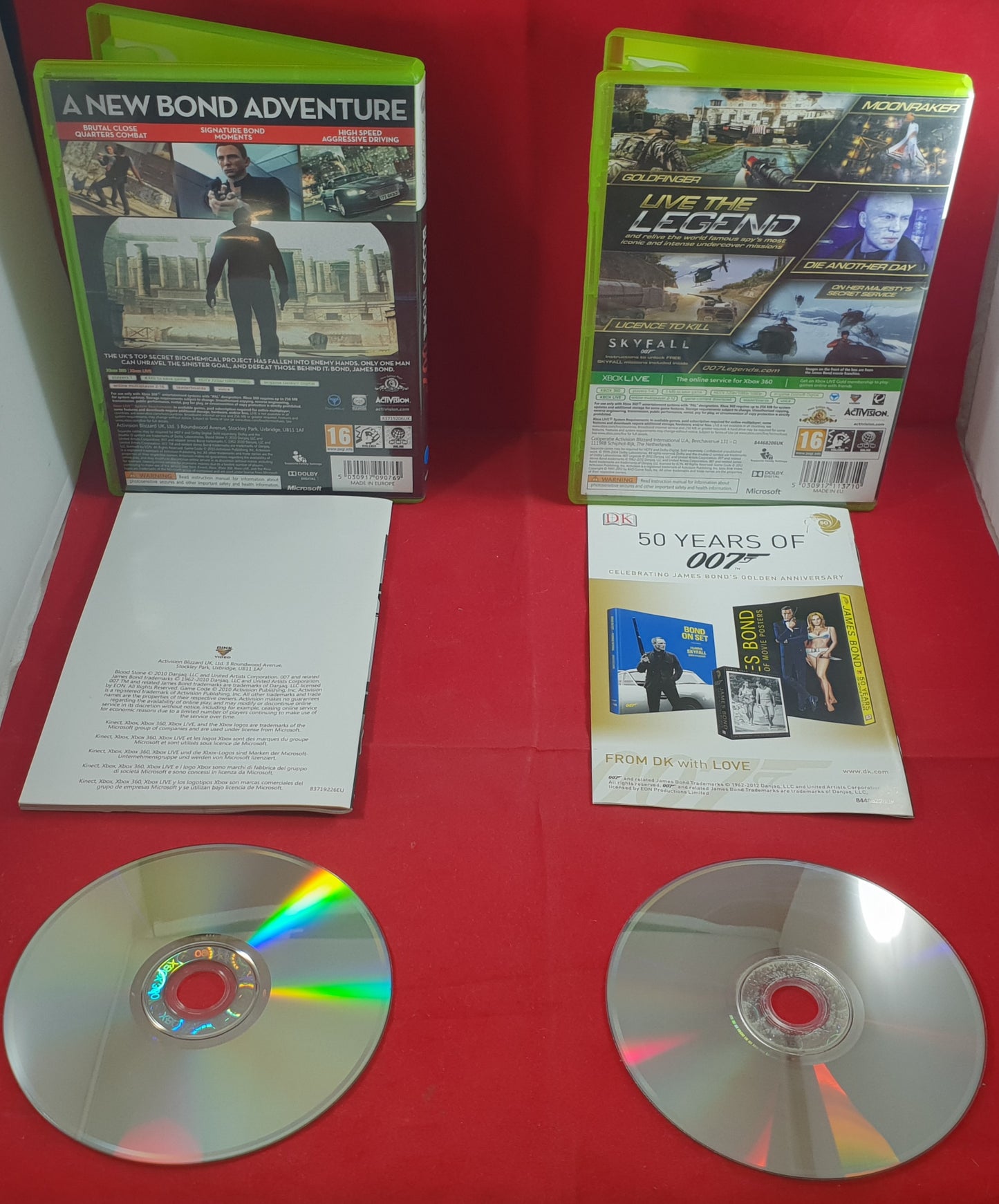 007 Legends & Blood Stone Microsoft Xbox 360 Game Bundle