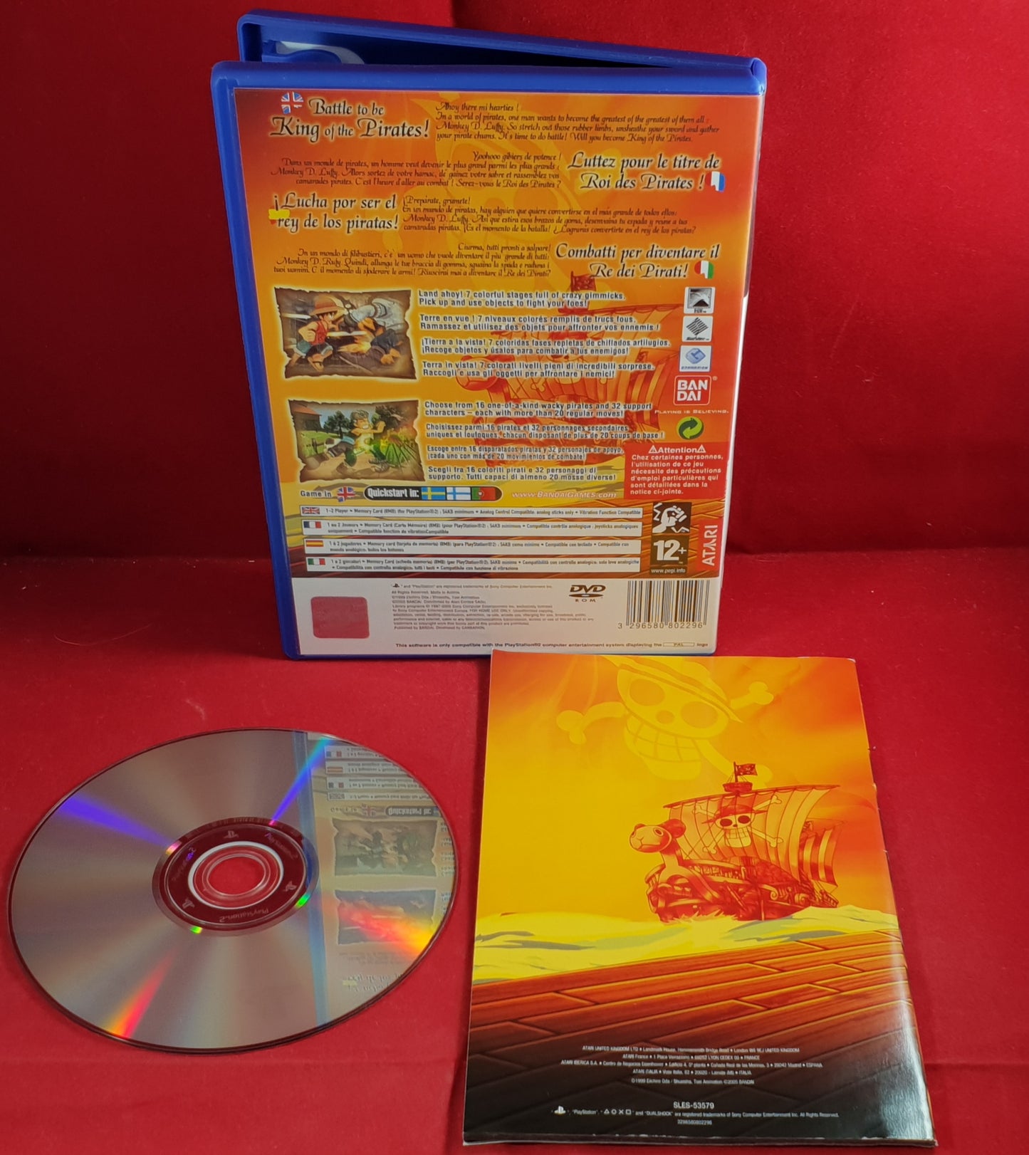 One Piece: Grand Battle Sony PlayStation 2 (PS2) Game