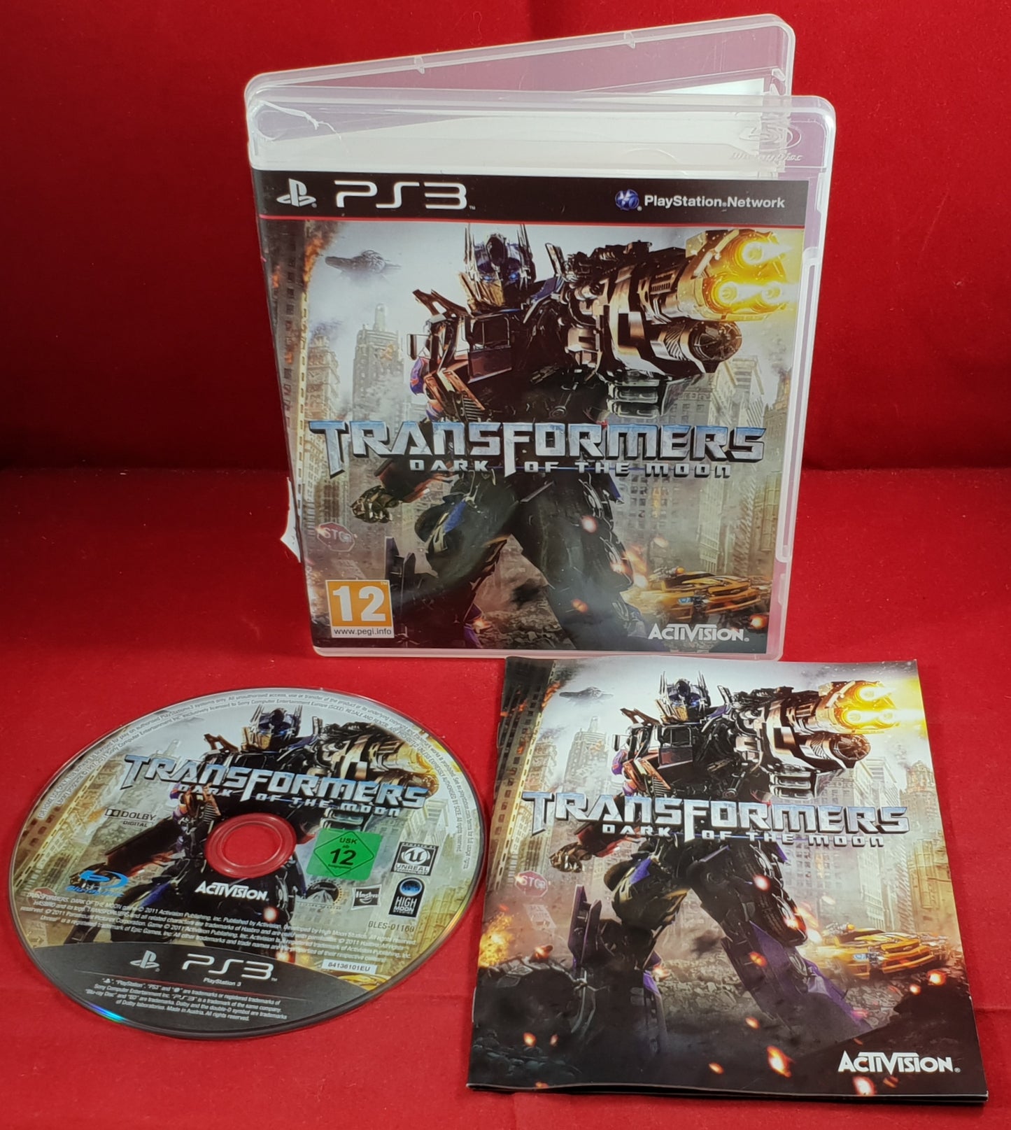Transformers Dark of the Moon Sony Playstation 3 (PS3) Game