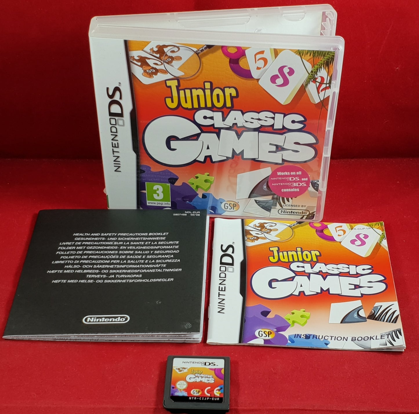 Junior Classic Games Nintendo DS Game