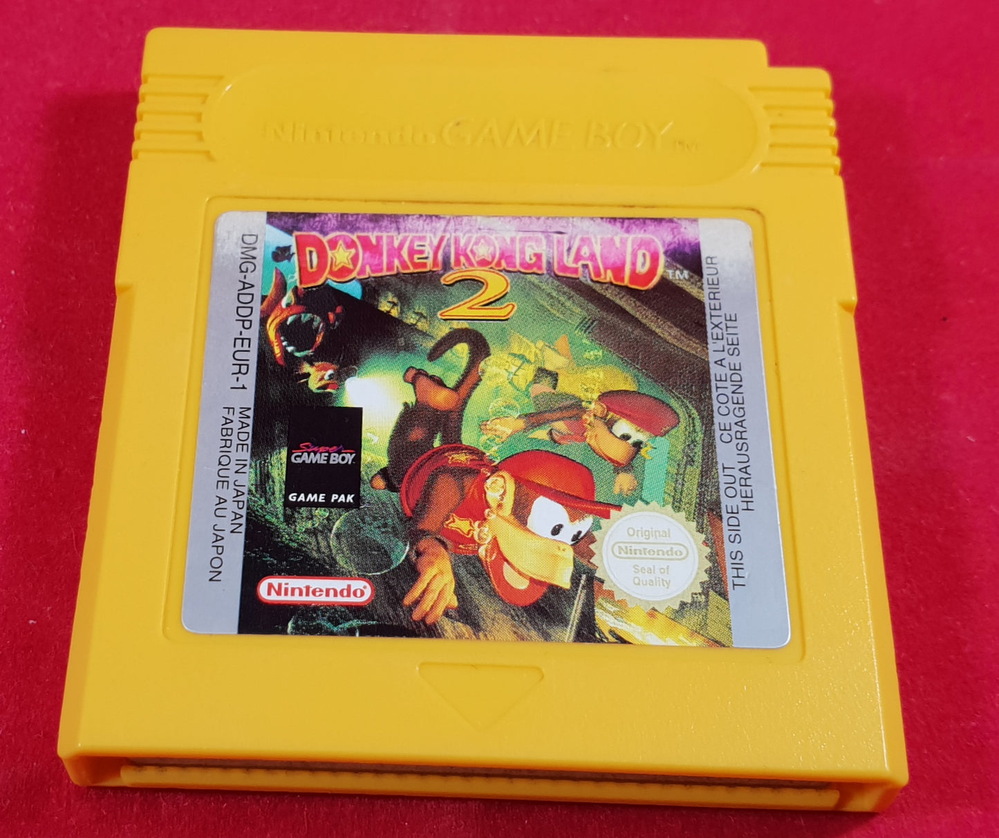 Donkey Kong Land 2 Cartridge Only Nintendo Game Boy Game