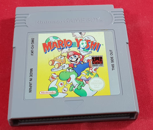 Mario & Yoshi Cartridge Only Nintendo Gameboy Game