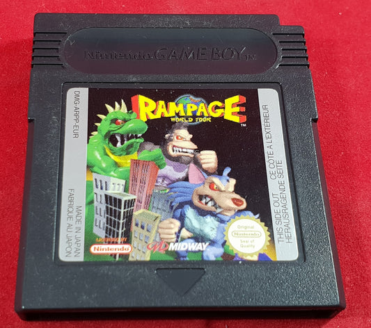 Rampage World Tour Cartridge Only Nintendo Game Boy Game