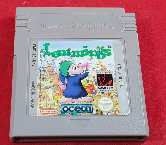 Lemmings Cartridge Only Nintendo Game Boy Game