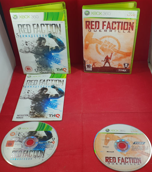 Red Faction Armageddon & Guerrilla Microsoft Xbox 360 Game Bundle