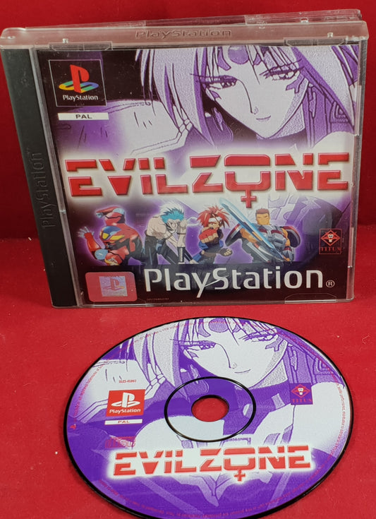 Evil Zone No Manual Sony Playstation 1 (PS1) RARE Game