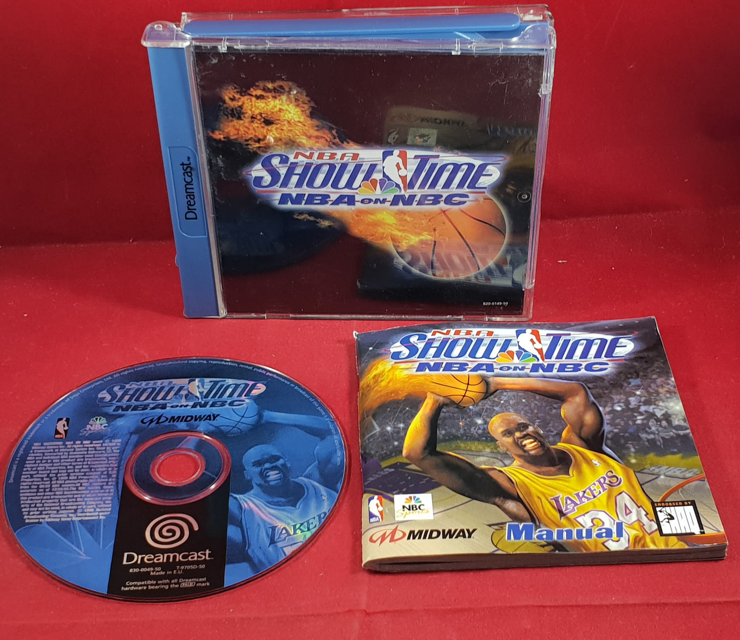 NBA Showtime NBA on NBC Sega Dreamcast Game