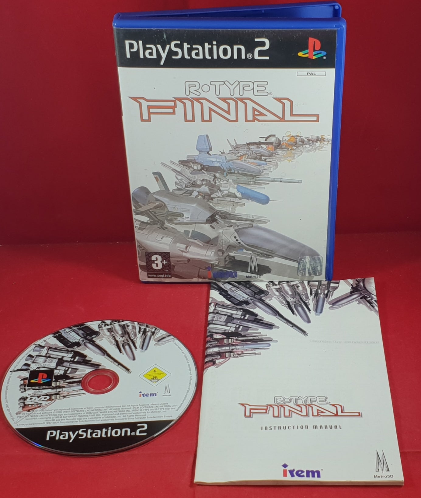 R-Type Final Sony Playstation 2 (PS2) Game