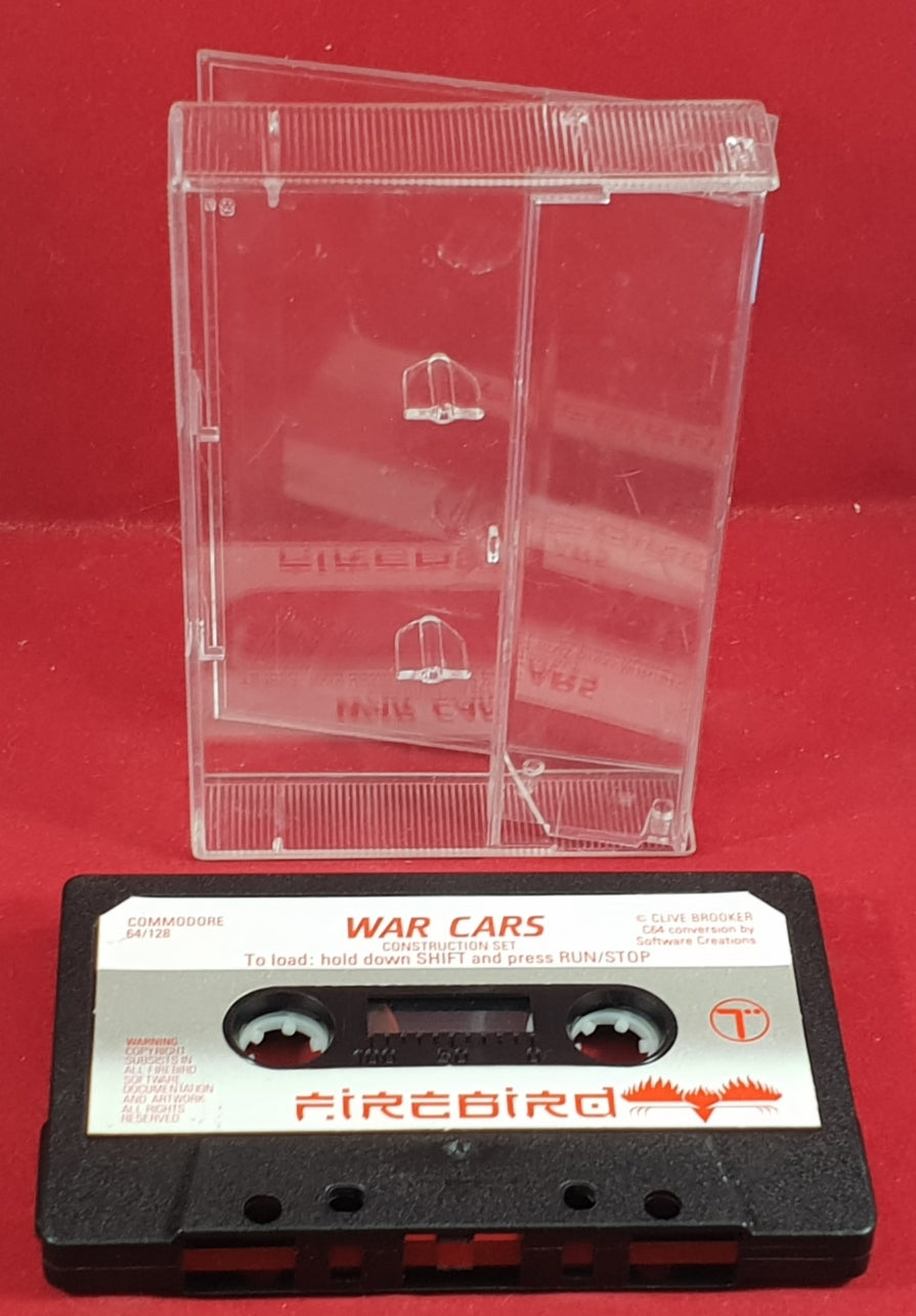War Cars Construction Set Commodore 64 Game