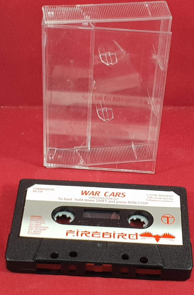 War Cars Construction Set Commodore 64 Game