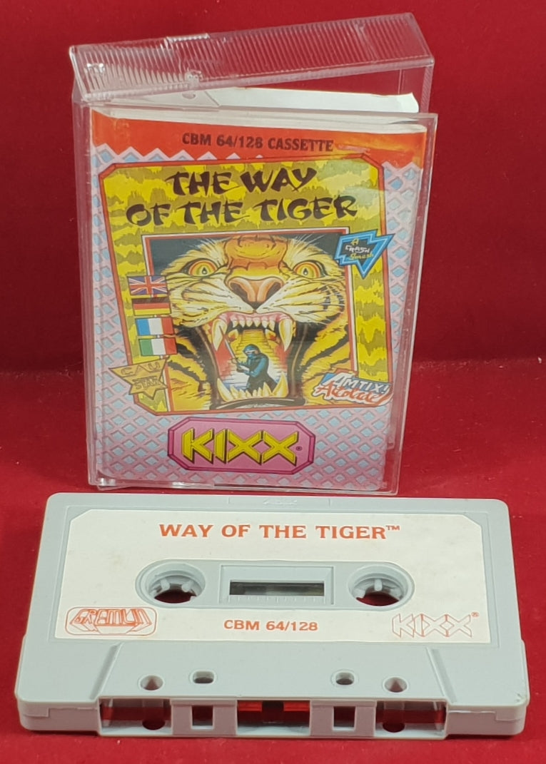 The Way of the Tiger Commodore 64 Game