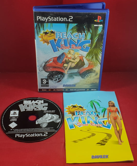 Beach King Stunt Racer Sony Playstation 2 (PS2) RARE Game