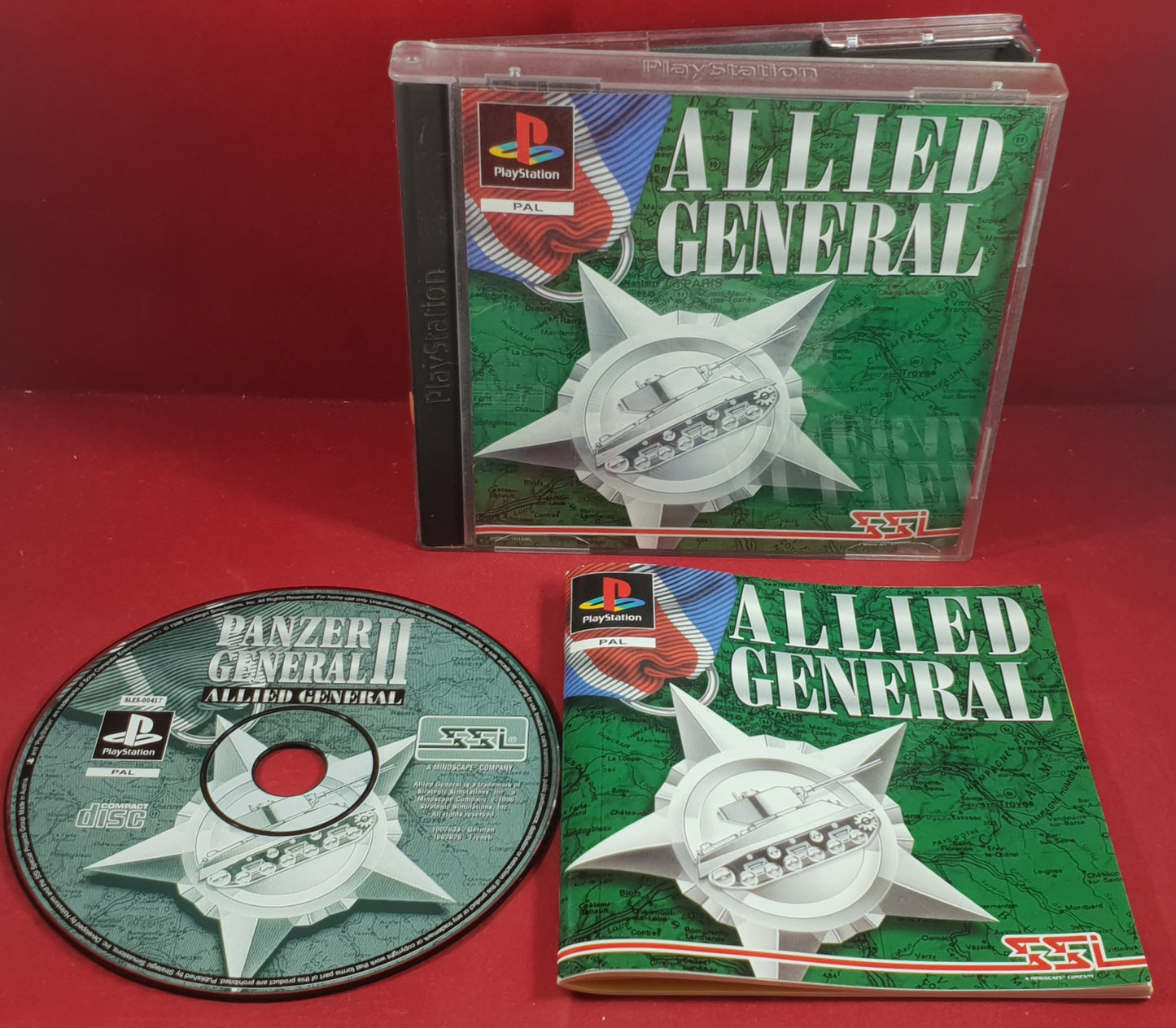 Allied General Sony Playstation 1 (PS1) Game