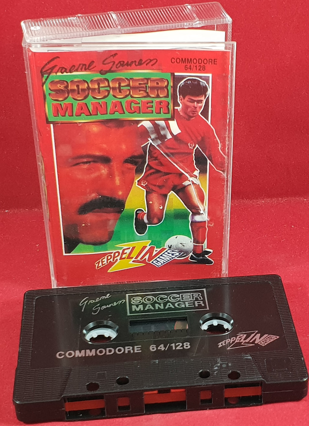 Graeme Souness Soccer Manager Commodore 64 RARE Game