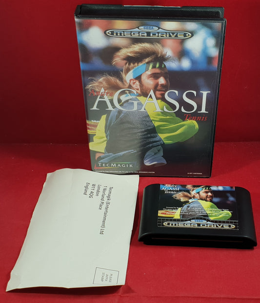Andre Agassi Tennis Sega Mega Drive Game