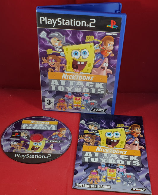 Nicktoons Attack of the Toybots Sony Playstation 2 (PS2) Game