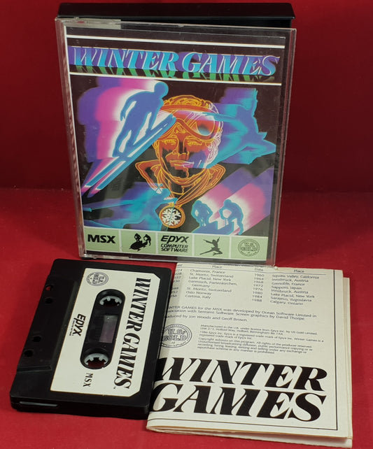Winter Games MSX Game