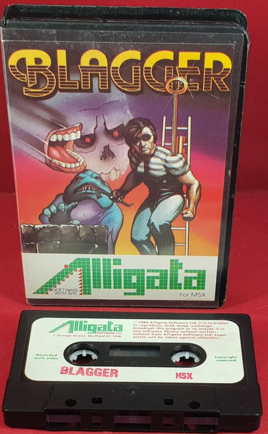Blagger MSX Game
