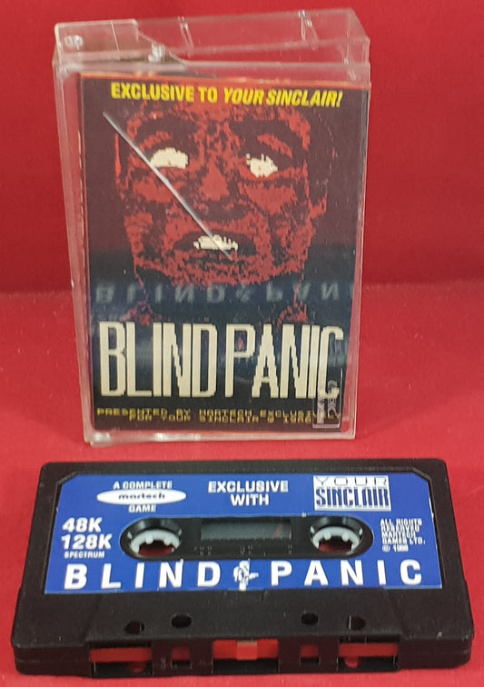 Blind Panic ZX Spectrum RARE Game