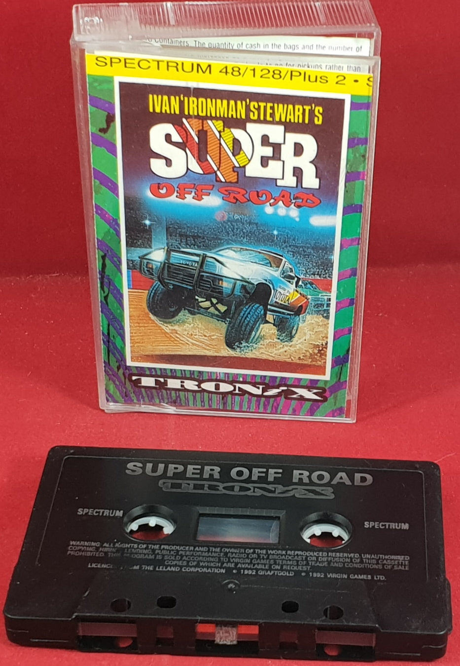 Ivan 'Ironman' Stewarts Super Off Road ZX Spectrum Game