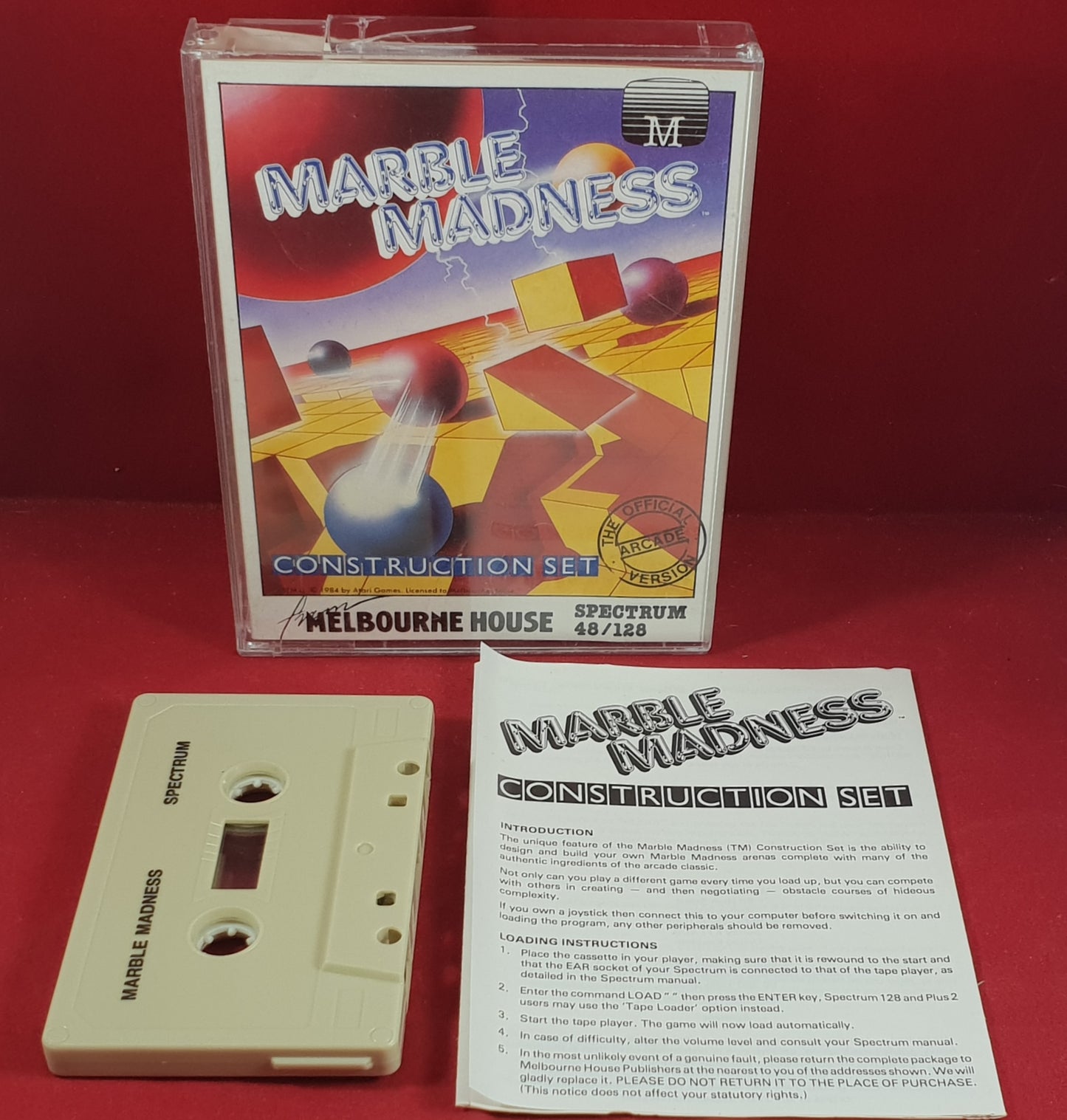 Marble Madness ZX Spectrum Game