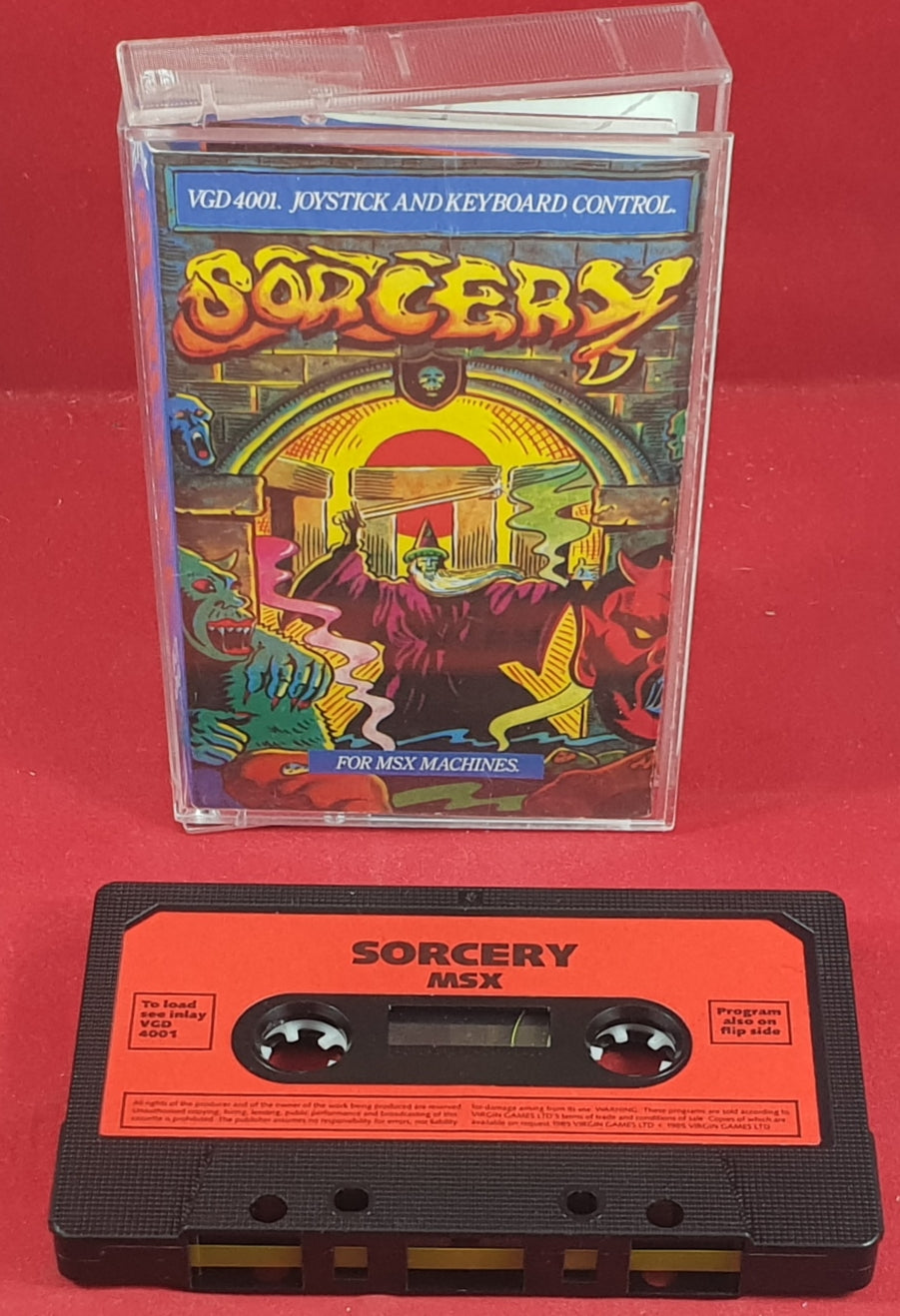 Sorcery MSX RARE Game