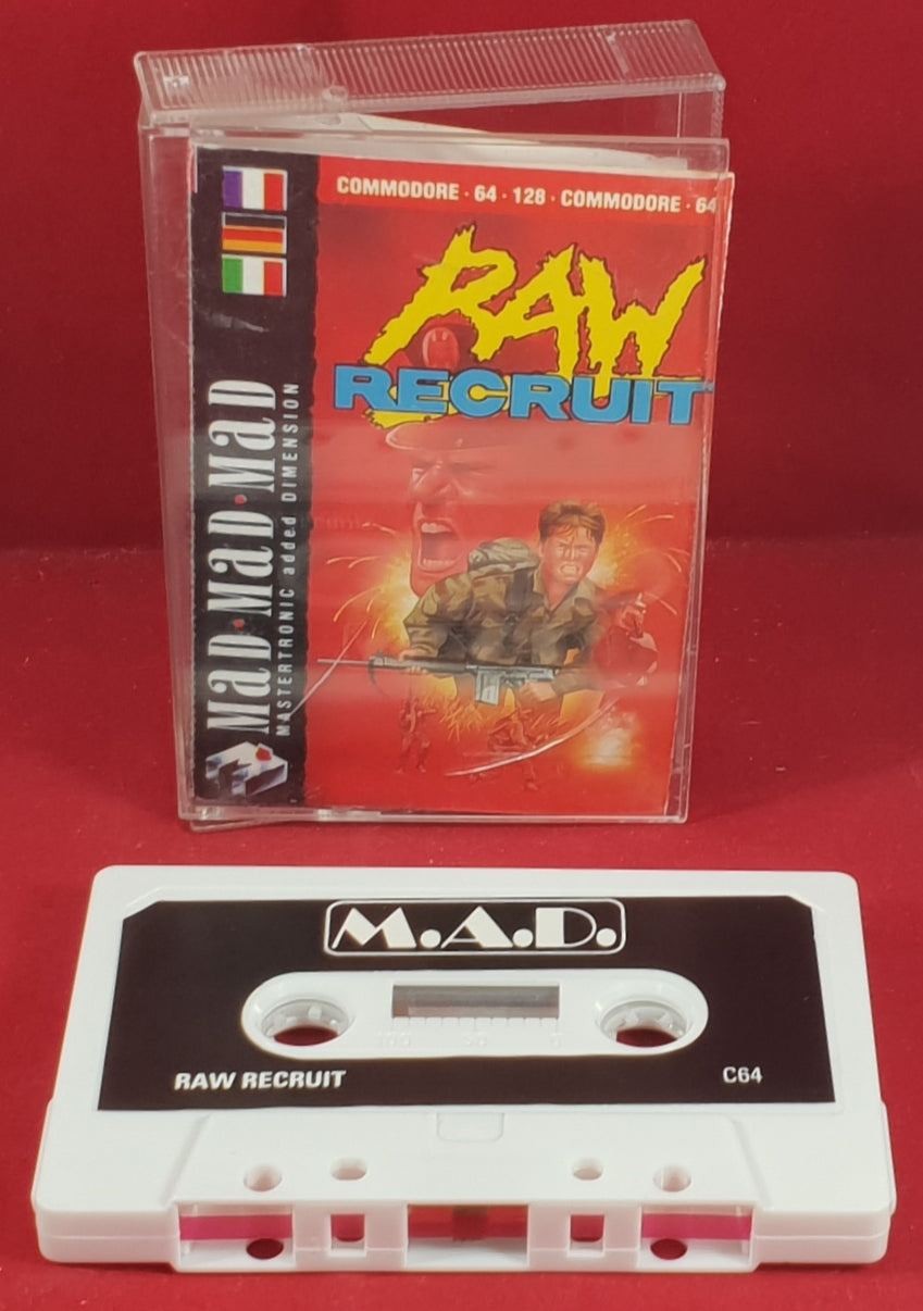 Raw Recruit Commodore 64 Game