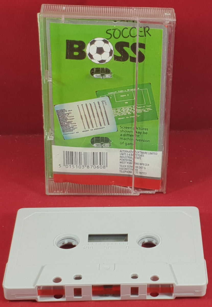 Soccer Boss Commodore 64 Game