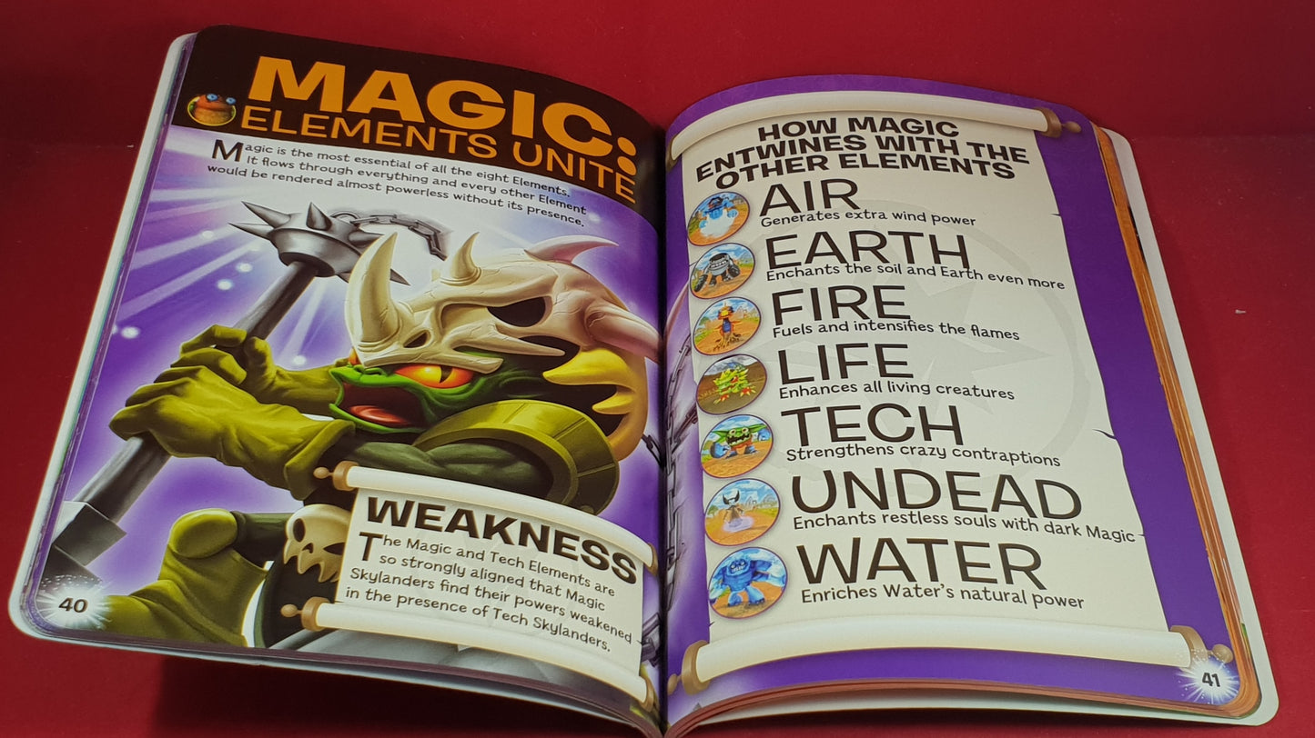 Skylanders Spyro's Adventure Magic & Tech Book