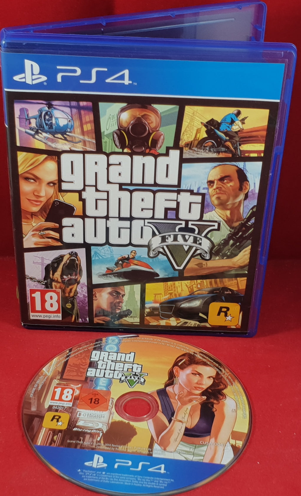 Grand Theft Auto V Sony Playstation 4 (PS4) Game