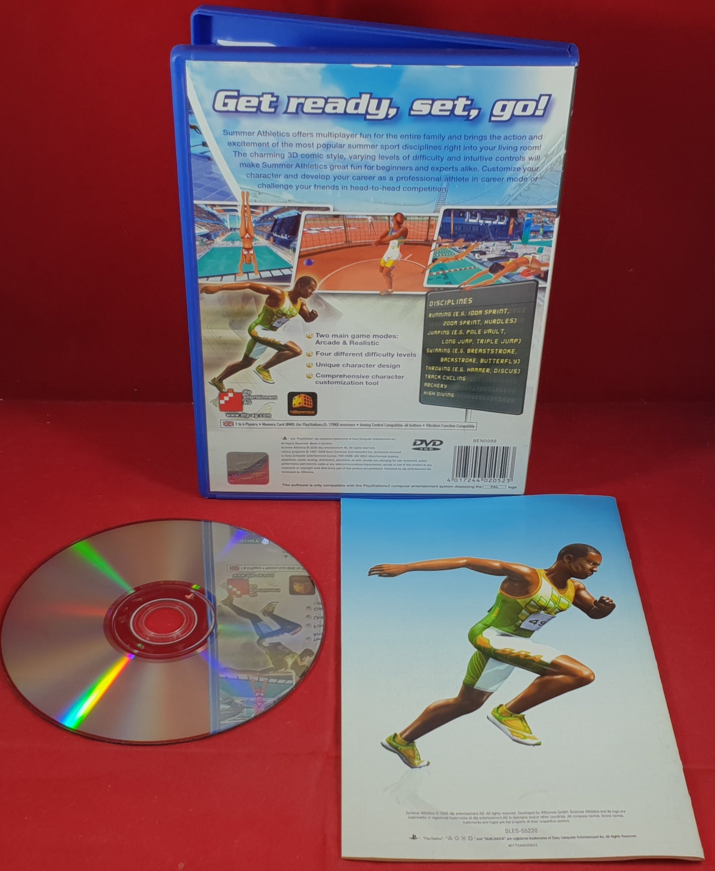 Summer Athletics Sony Playstation 2 (PS2) Game