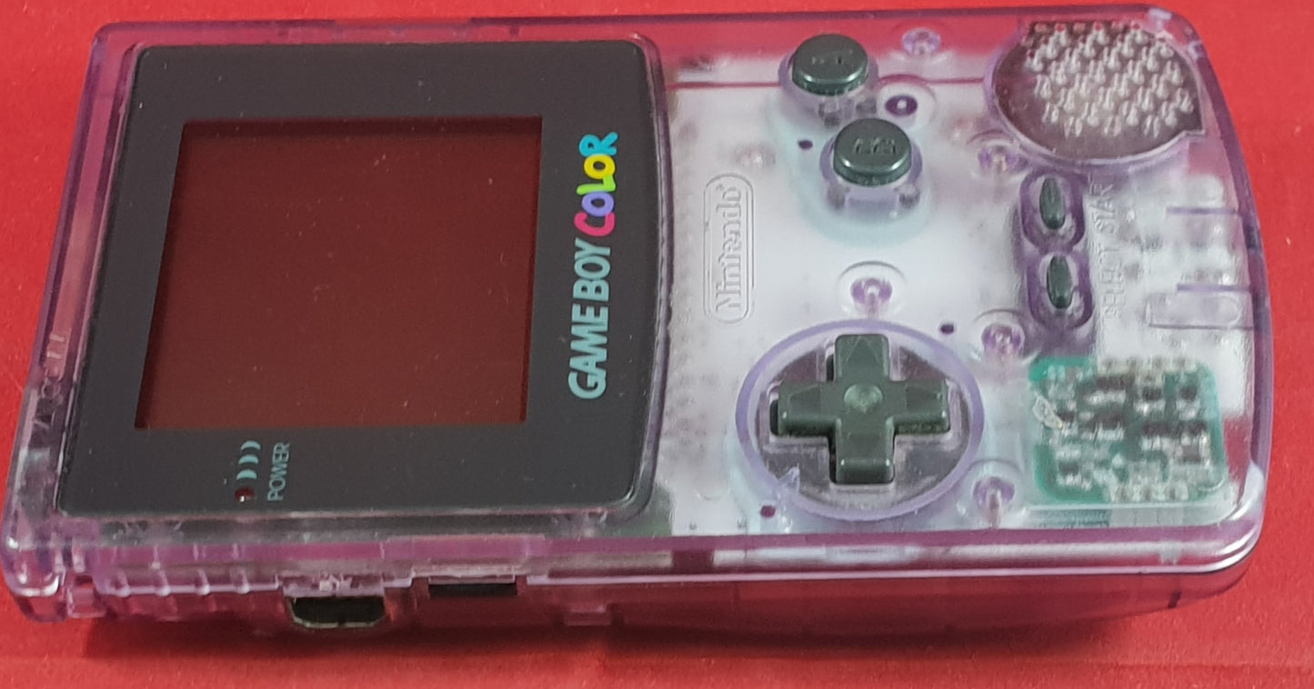Game Boy Color RARE Crystal Console