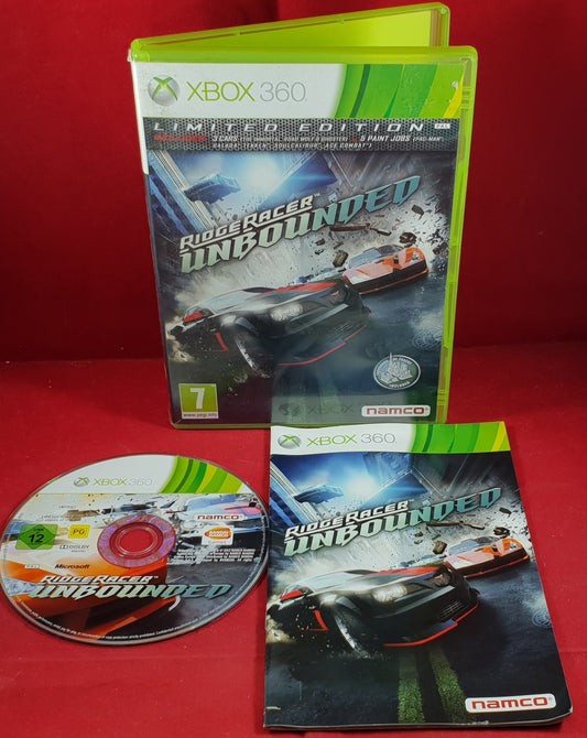 Ridge Racer Unbounded Limited Edition Microsoft Xbox 360 Game