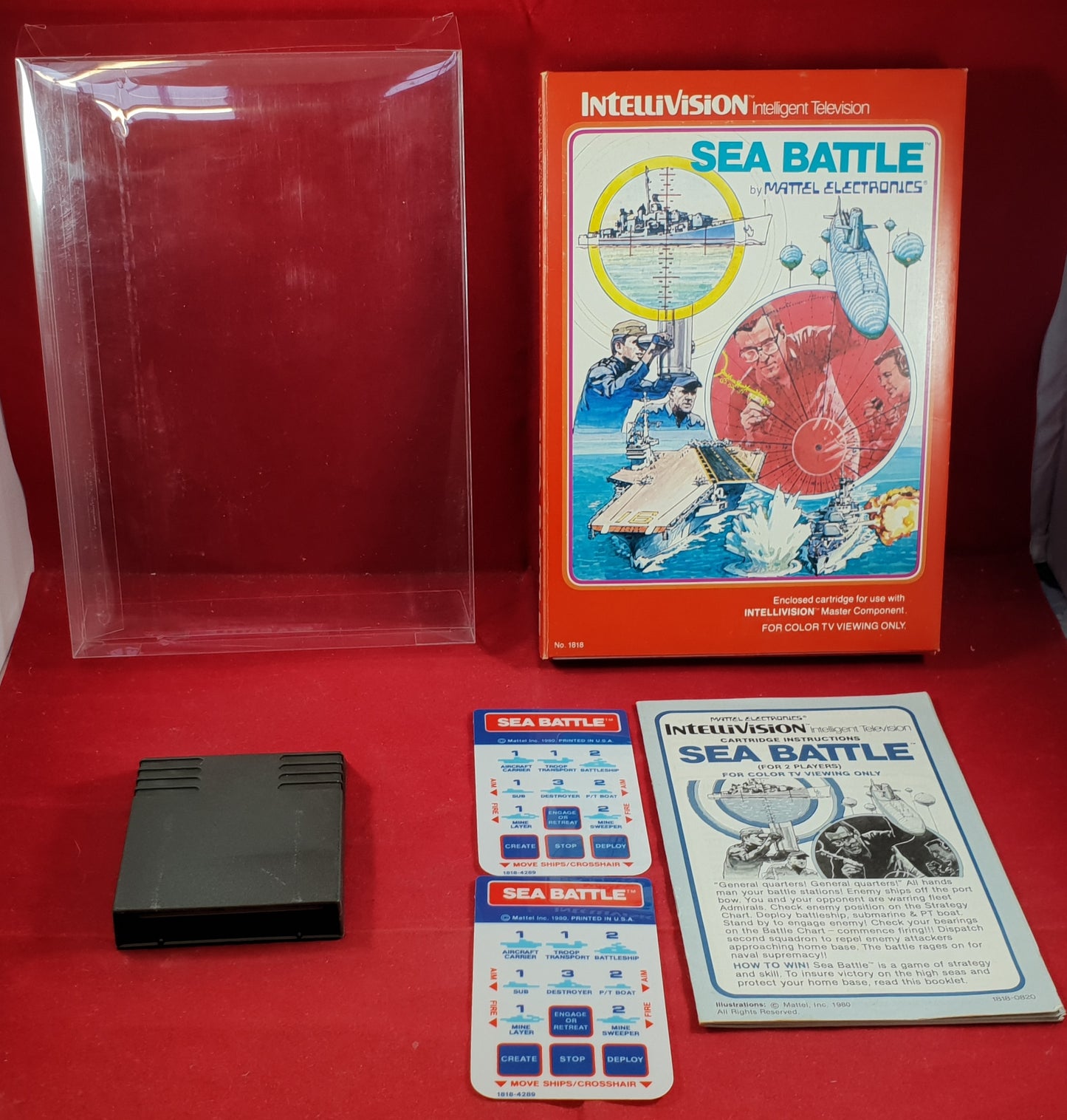 Sea Battle Intellivision Game