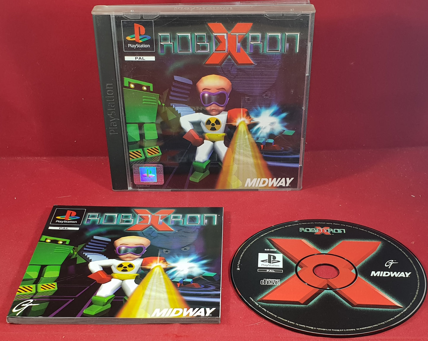 Robotron X PS1 (Sony Playstation 1) Game